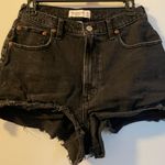 Abercrombie & Fitch Black Curve Love Jean Shorts Photo 0