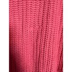Central Park West Chelsea Pink Red Colorblock Knit Turtleneck Sweater Size XS Photo 12