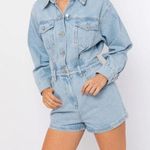 Le lis Denim Romper Photo 1