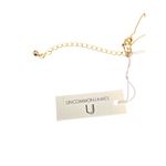 Uncommon James Gold Tone Necklace Triangle Pendant Delicate 16" + 3.5" NWT Photo 5