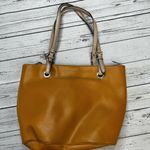 Michael Kors  Mustard Yellow Saffiano Leather Tote Shoulder Bag Photo 3