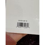 Mac Duggal   Embellished Tulle Wrap-Effect Column Gown Size 16‎ Plum Formal Photo 8