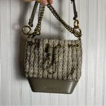 Charles and Keith  Gray Dancer Tweed Drawstring Bucket Bag Photo 2