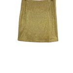 Babyboo  Fashion Patrice Skirt Mini Gold Glitter Size Large‎ Photo 3