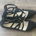 ASOS Black Flats with Strappy Design Photo 3