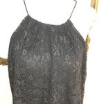 ANGL Black lace dress lines with asymmetrical hem Photo 1