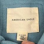 American Eagle Outfitters Herringbone Button Up Popover Pullover Sweatshirt Photo 4