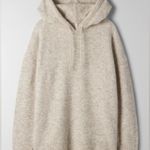 Babaton Aritzia Morrison Hoodie in Heather Herring Photo 0