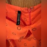 Urban Outfitters ‎ Outfitters Ooh La La Orange Red Rouge Side-Slit Romper Overlay Maxi Dress Photo 7