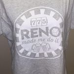 Port & Company 775 Reno made me do it Nevada grey short sleeve shirt Gray Size L Photo 1