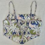 LULU AND ROSE Inez Scarf Crop Top Purple Photo 4