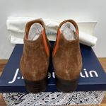 J. McLaughlin  Ashlyn Boot 8.5 Brown Leather Suede Ankle NEW $298 Toasted Coconut Photo 7