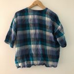 Caslon Woven Cotton Surplice Top Photo 5