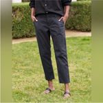Frank & Eileen  • Dark Grey Chino Wicklow Trousers Raw Hem Photo 8