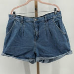 Topshop denim shorts size 14 Photo 0