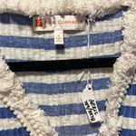 JUDE CONNALLY (NWT) Periwinkle and White Striped Mini Dress, Size S Photo 4