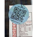 Abercrombie & Fitch  Stretch Blue Green Brown Plaid High Waist Shorts Capris Sz 4 Photo 6