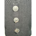 Derek Lam Derek‎ Lam 10 Crosby Knit Sleeveless Turtleneck Button Accent Black L Contro Photo 2