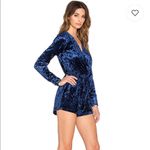 Oh My Love  MAYBE I'M‎ AMAZED VELVET ROMPER nwt Photo 2