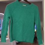 J.Crew  Sweater Cashmere Crewneck Green Photo 0