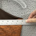 A Byer Y2K A. Byer Halter Top Beaded Heathered Orange Retro Boho Women's Medium Photo 1