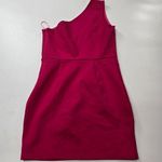 superdown Nava Asymmetrical Mini Dress in Hot Pink Photo 10