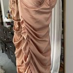 Oh Polly  Mini Tan Dress Photo 1