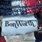 Bonworth  Shorts Medium Pull On Red White Blue Nautical Sailing Photo 1