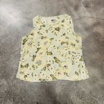 Notations  Sage Green Y2K Fairycore Floral Blouse L Photo 1