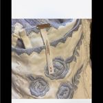 Free People  Light Blue embroidered floral dress‎ cottagecore Photo 1