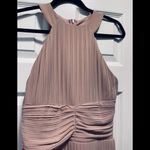 TFNC  PLEATED HALTER DRESS Photo 6