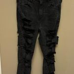 American Eagle black ripped jeans Photo 0