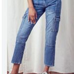 Kancan High rise cargo jeans size 11 Blue Photo 0