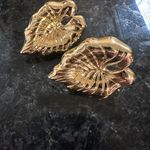Target Gold Philodendron Leaf Earrings Photo 1