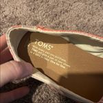 Toms TTOMS Alpargata Classic slip-on shoes striped coral and white Photo 6