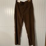 NEW American Eagle Womens Skater Pants Corduroy Brown Low Rise Wide Leg Size 10 Photo 4