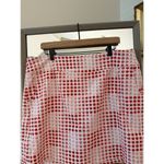 Zac & Rachel Activewear Golf Tennis Skort Skirt Circles Print Size 18W Red Photo 1