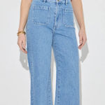 ROLLA’S Sailor High Rise Wide Leg Jeans Blue Size 30 Photo 0