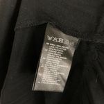 Divided  H&M Shift Dress Sleeveless Tiered Goth Lace Collar Black Size 10 Photo 3