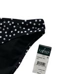 Ralph Lauren NWT  Bikini Bottom Black White Polka Dot Women Size 16W Mid Rise‎ Photo 1