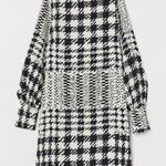 H&M Midi boat neck Dress Womens medium Floral bodycon  Long Sleeve Photo 0