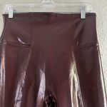 Spanx Burgundy High-Shine patent leather Photo 3