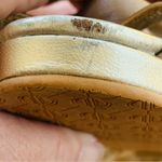 Lilly Pulitzer Kristen Slingback Wedge. Natural with gold accents 4.5 cork Sz 9 Photo 8