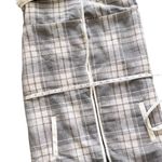 Me Jane Fuzzy Sleeveless Plaid Pocketed Open-Front Sweater Vest | Size m… Photo 5