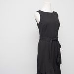 Calvin Klein . Women's Scuba-Crepe Belted Ruffle Mini Dress. New! Photo 8