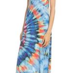 Chloé Chloe Tie Dye Silk Caftan & Maxi Slip dress Blue Multicolor Size 38 $4032 NEW Photo 4