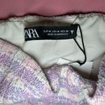 ZARA NEW  tweed strapless corset crop top women’s size medium Photo 6