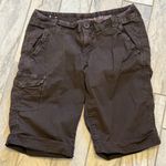 DKNY Jeans women's size 4 brown cargo mid-rise shorts Photo 0