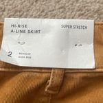 American Eagle Womens New  Super Stretch Hi-Rise A-Line Skirt Photo 5