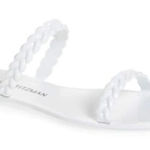 Stuart Weitzman  Braided Jelly Flats Strappy Sawyer Slip On Slide Sandals‎ Shoes Photo 0